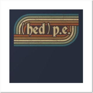 (hed) p.e vintage stripes Posters and Art